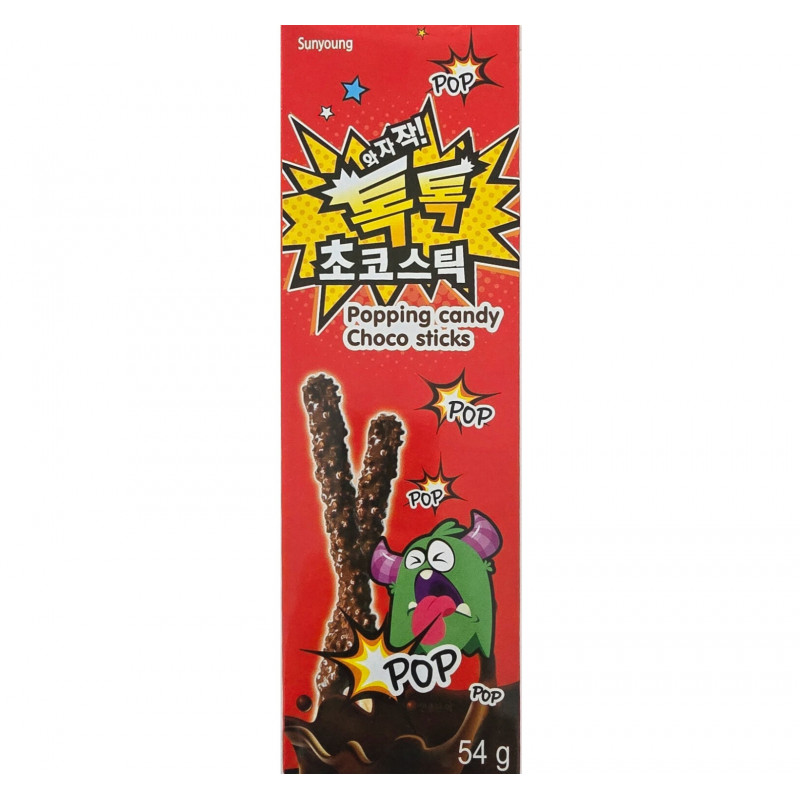 Palitos de Chocolate Pop Candy 32/54g Sungoung