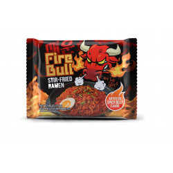 Noodles sabor carne picante Stir-Fried 32/137,8g Fire Bull