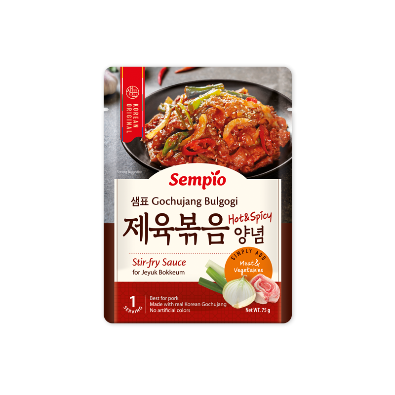 Salsa Gochujang Bulgogi Picante 24/75g SEMPIO