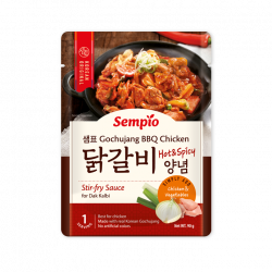 Salsa Gochujang BBQ Pollo 24/90g SEMPIO