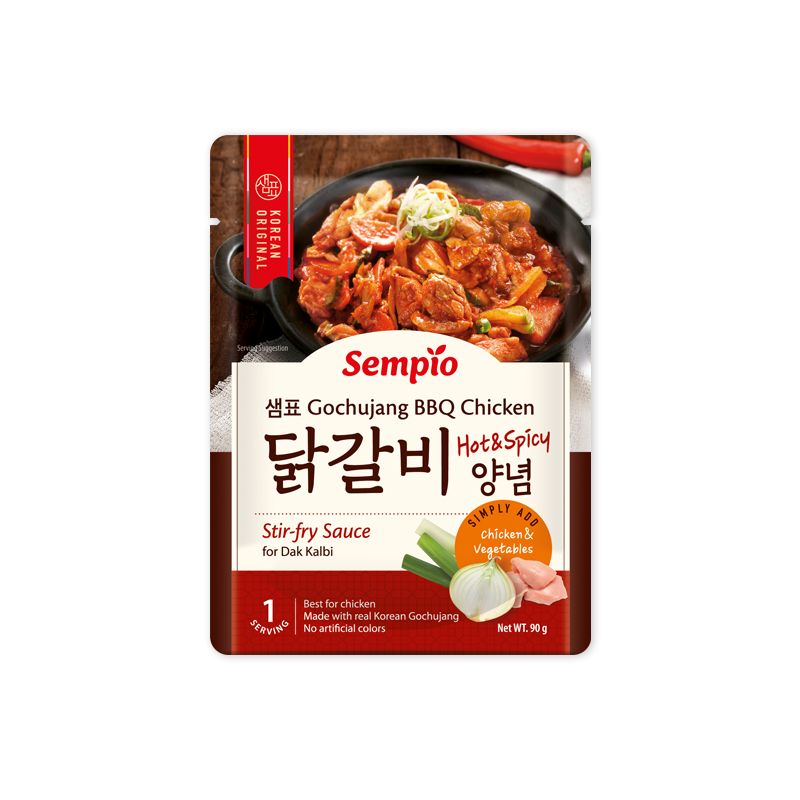 Salsa Gochujang BBQ Pollo 24/90g SEMPIO