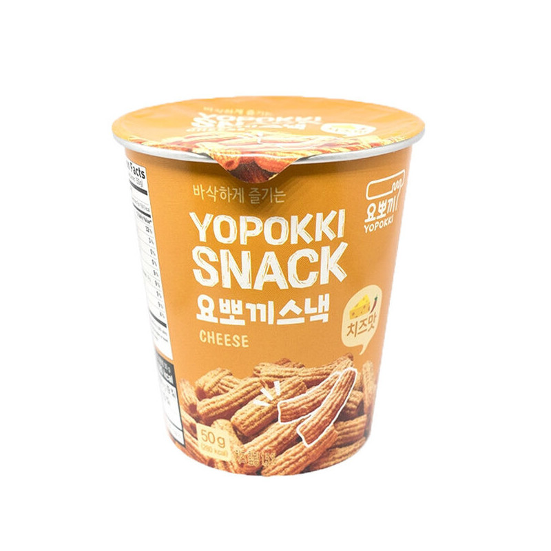 Snack sabor yopokki sabor queso picante 12/50g YOUNG POONG