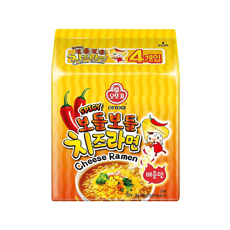 Fideos instantaneos sabor Queso Picante 32/111g Ottogi