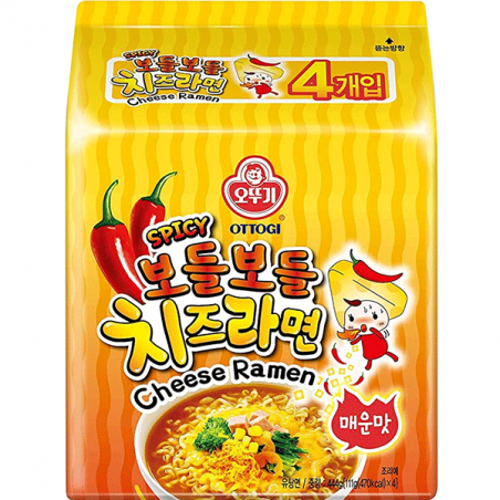 Fideos instantaneos sabor Queso Picante 32/111g Ottogi