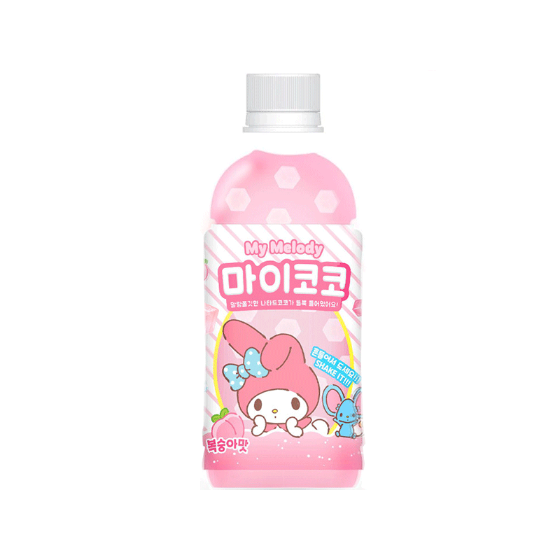 Bebida Sanrio (Melody) sabor Melocotón 24/340ml