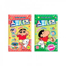 Gelatina sabor variado con Spinner Ball Shin-Chan 24/10g MEASTY