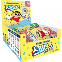 Gelatina sabor variado con Spinner Ball Shin-Chan 24/10g MEASTY