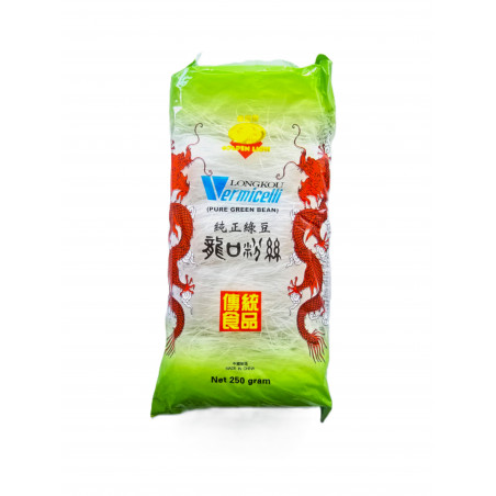 Fideos de soja verde Longkou Premium 60/250g Golden Lion