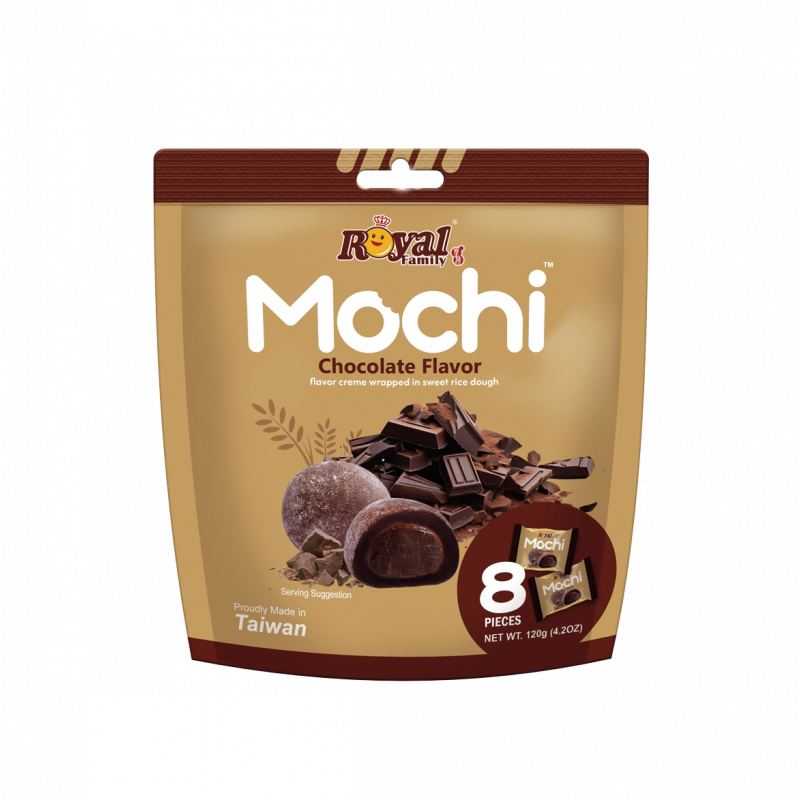 Mochi sabor a Chocolate 12/120g ROYAL FAMILY