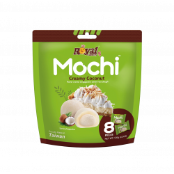 Mochi sabor Coco cremoso 12/120g ROYAL FAMILY