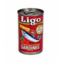 Sardina en salsa de tomate con chili 100/155g LIGO