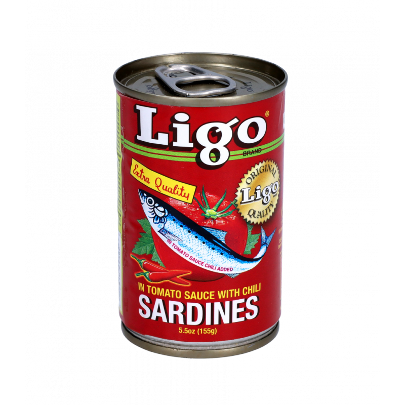 Sardina en salsa de tomate con chili 100/155g LIGO