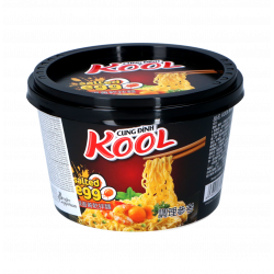 Fideos inst. salteado sabor a Huevo salado bol 12/90g CD KOOL