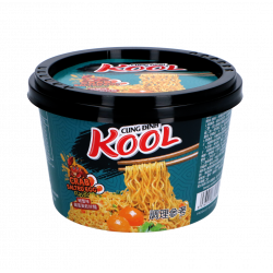 Fideos inst. saltados con Huevo salado y Cangrejo bol 12/92g CD KOOL