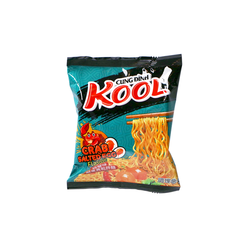 Fideos inst. saltados con Huevo salado y Cangrejo 48/92g CD KOOL