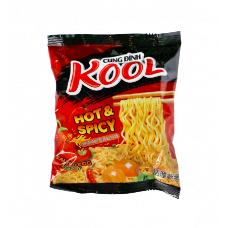 Fideos inst. salteados picante sabor a Huevo 48/92g CD KOOL