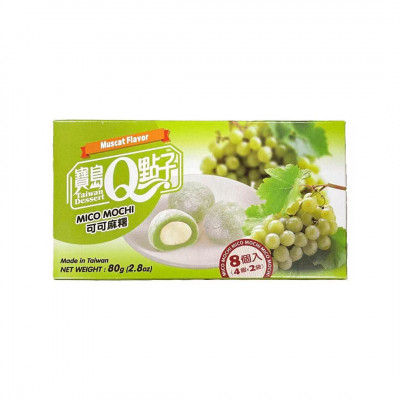 宝岛Q点子 可可麻糬 青提味 24/80g