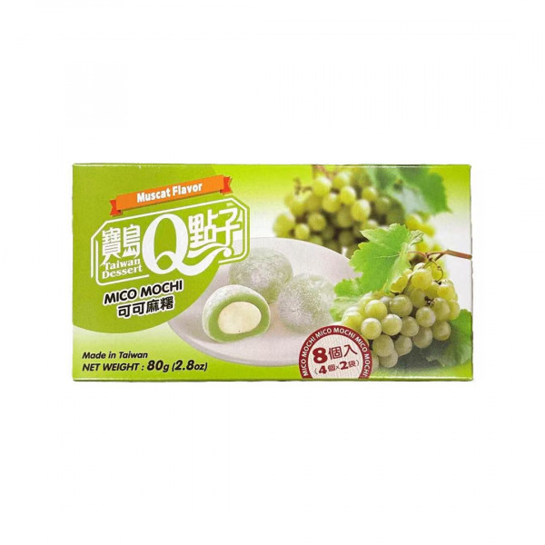 宝岛Q点子 可可麻糬 青提味 24/80g