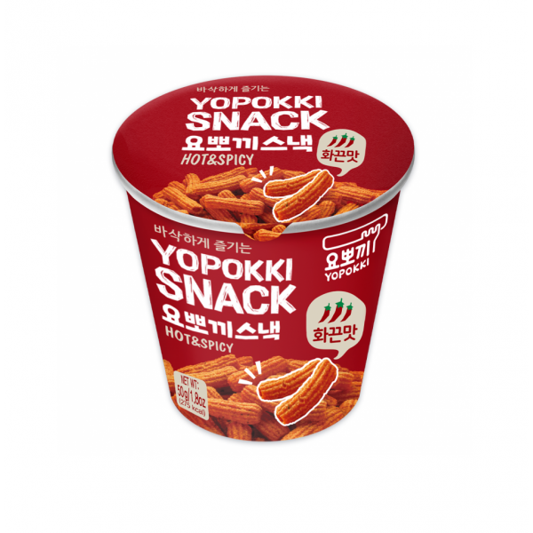 Snack yopokki sabor Hot & Spicy 12/50g YOUNG POONG