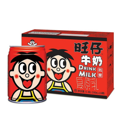 Bebida sabor coco dulce en lata 24/240ml WANT WANT