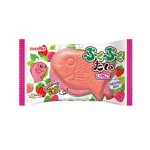 Galleta sabor Fresa (Puku Puku) 120/16.5g MEITO