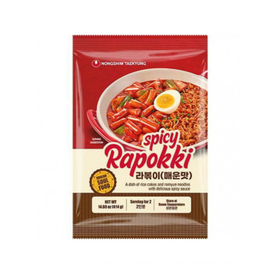 韩国拉面炒年糕辣味 12/414g NONGSHIM TAEKYUNG