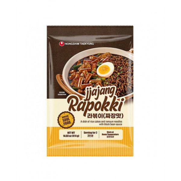 韩国拉面炒年糕炸酱味 12/414g NONGSHIM TAEKYUNG