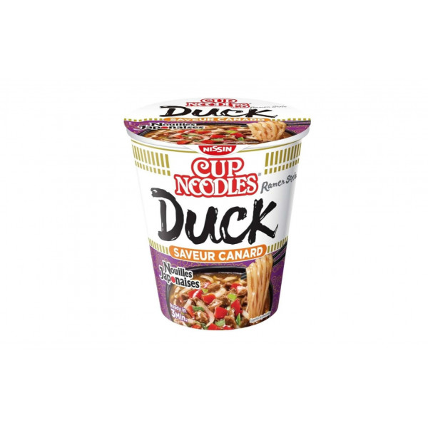 Fideos Instantaneos sabor Pato (vaso) 8/65g Nissin