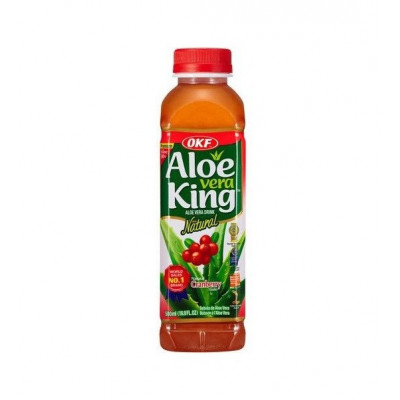 韩国库拉索(树莓味)芦荟饮料 20/500ml