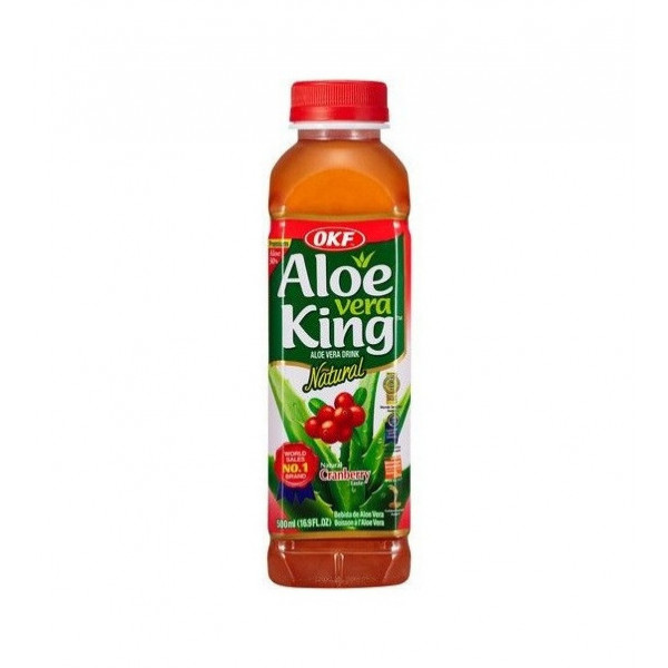 韩国库拉索(树莓味)芦荟饮料 20/500ml