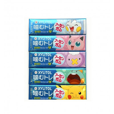 Chicle sabor a ramune edición Pokemon 15/26g LOTTE