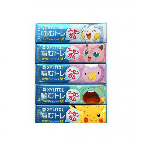 Chicle sabor a ramune edición Pokemon 15/26g LOTTE