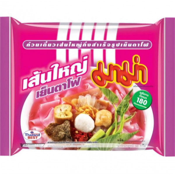 Fideos inst. anchos sabor a sopa Yen Ta Fo 30/50g MAMA