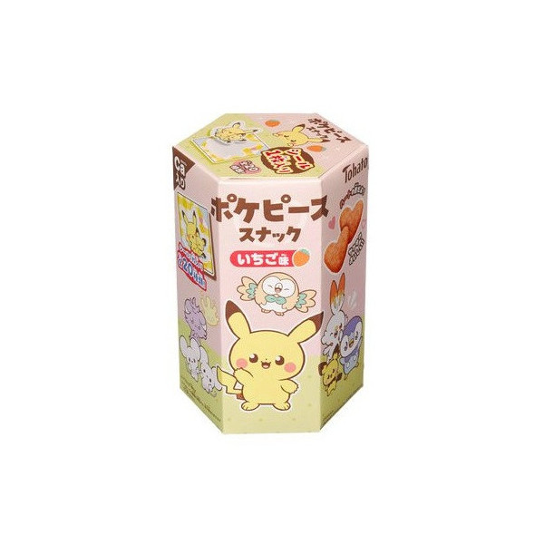 Galleta sabor Fresa (Edicion Pokemon) 6/8/23g TOHATO