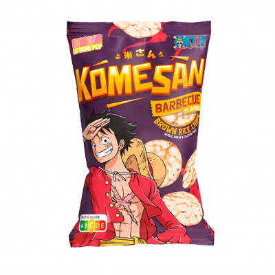 ONE PIECE动漫海贼王烧烤味糙米片 24/60g