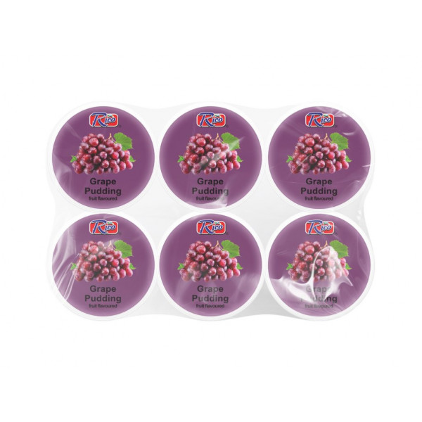 Pudín sabor a Uva 24/390g RICO