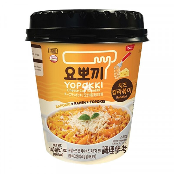 Rapokki sabor Queso 16/145g YOUNG POONG