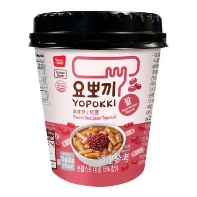 Yopokki sabor a Frijol Rojo 30/120g YOUNG PONG