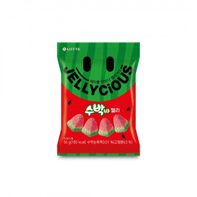 Gominolas Coreanas Sabor Sandía 8/56g LOTTE