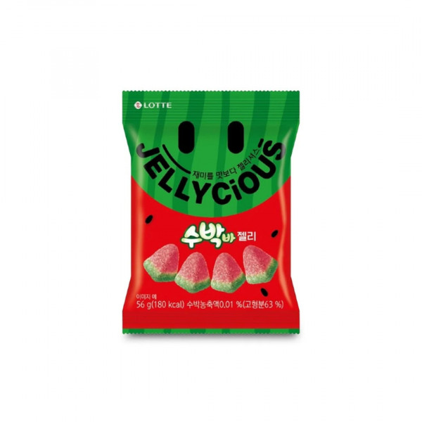 Gominolas Coreanas Sabor Sandía 8/56g LOTTE