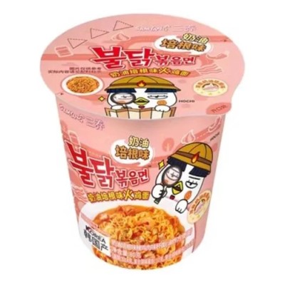 三养 奶油培根火鸡面 杯装 30/80g