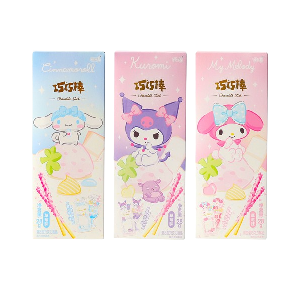 Palito choco fresa 48/28g