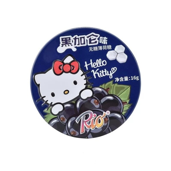 RIO Hello Kitty黑加仑薄荷糖 144/16g