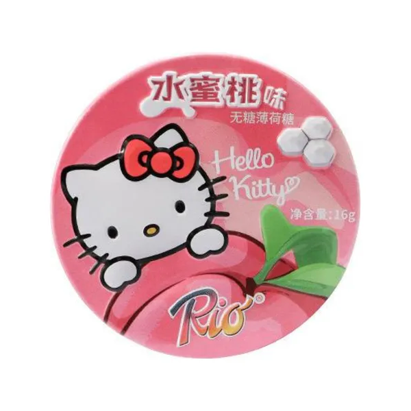 RIO Hello Kitty 水蜜桃薄荷糖 144/16g