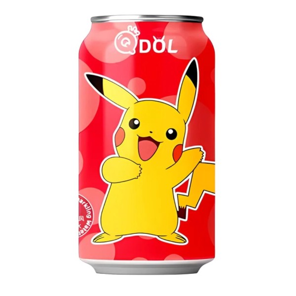 QDOL 宝可梦草莓多多风味气泡水 24/330ml