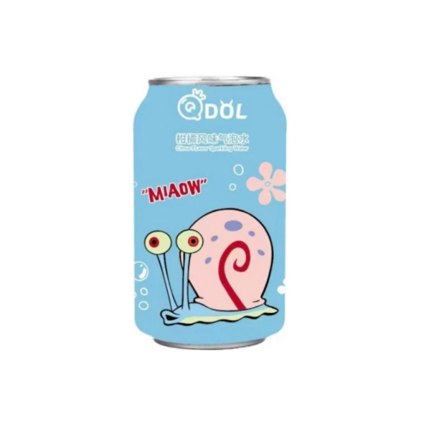QDOL 海绵宝宝日向夏柑橘风味气泡水 24/330ml