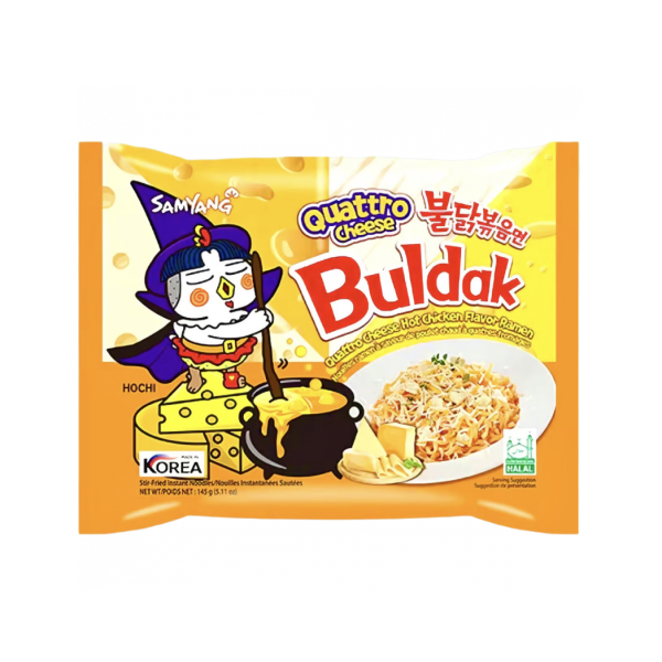 Buldak ramen sabor a Pollo 4 Quesos 40/145g SAMYANG