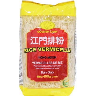 Fideos de Arroz Vermicelli al estilo (Kong Moon) 30/400g GOLDEN LION