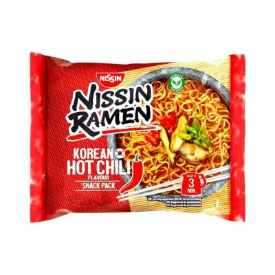 Fideos Inst. sabor Picnte Coreano 10/65.2g NISSIN