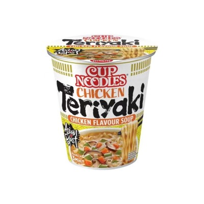 Fideos instanteos sabor Teriyaki (vaso) 8/67g NISSIN